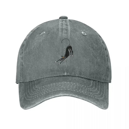 Bowdown Hound Denim Adjustable Outdoor Baseball Cap