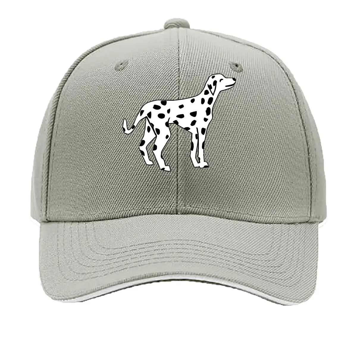 Cartoon Spotted Dog Printed Lightweight Sandwich Baseball Cap