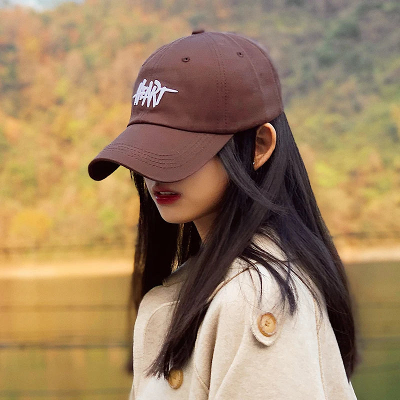 Korean Deep Crown Adjustable Baseball Cap