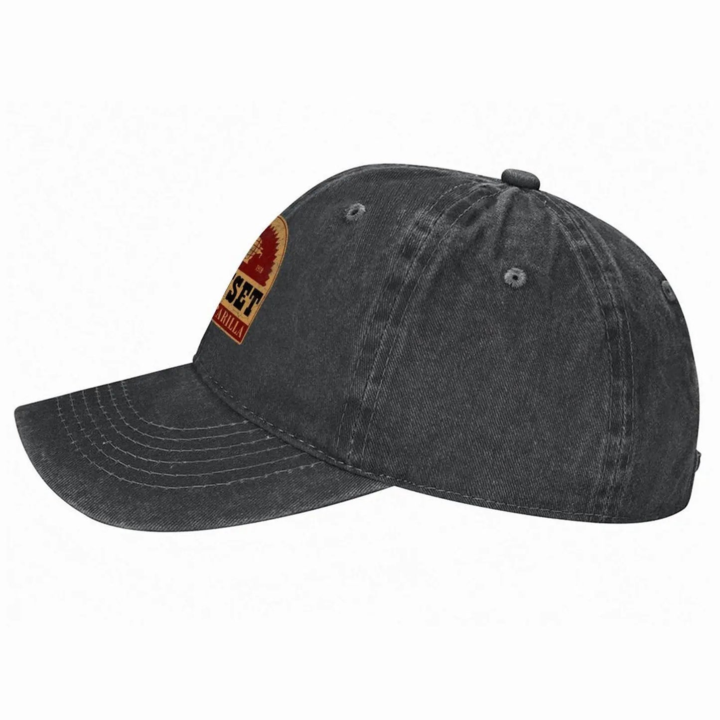 Sunset Sarsaparilla Distressed Logo Baseball Hat