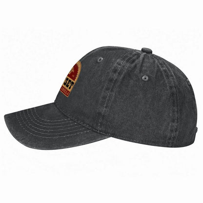 Sunset Sarsaparilla Distressed Logo Baseball Hat