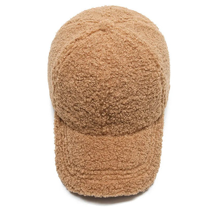 Thick Velvet Warm Duckbill Baseball Hat