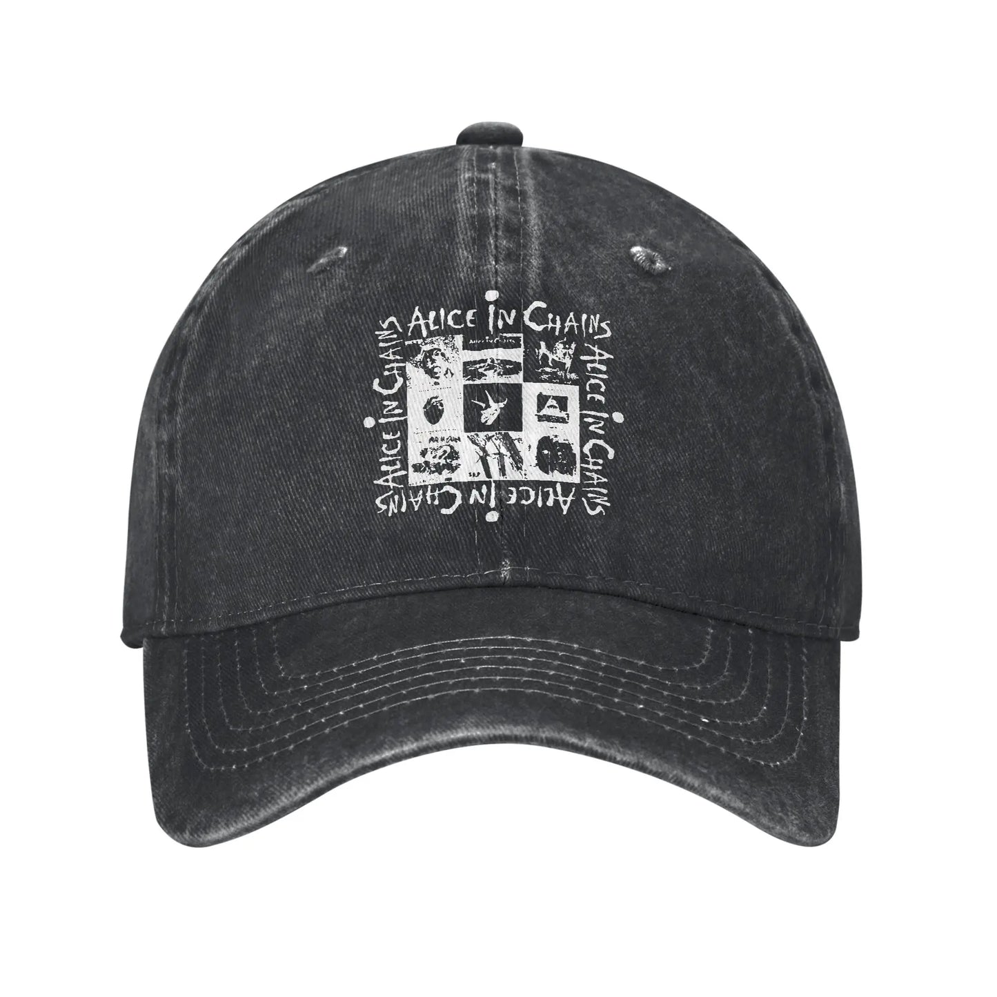 Alice In Chains Rock Band Vintage Baseball Cap