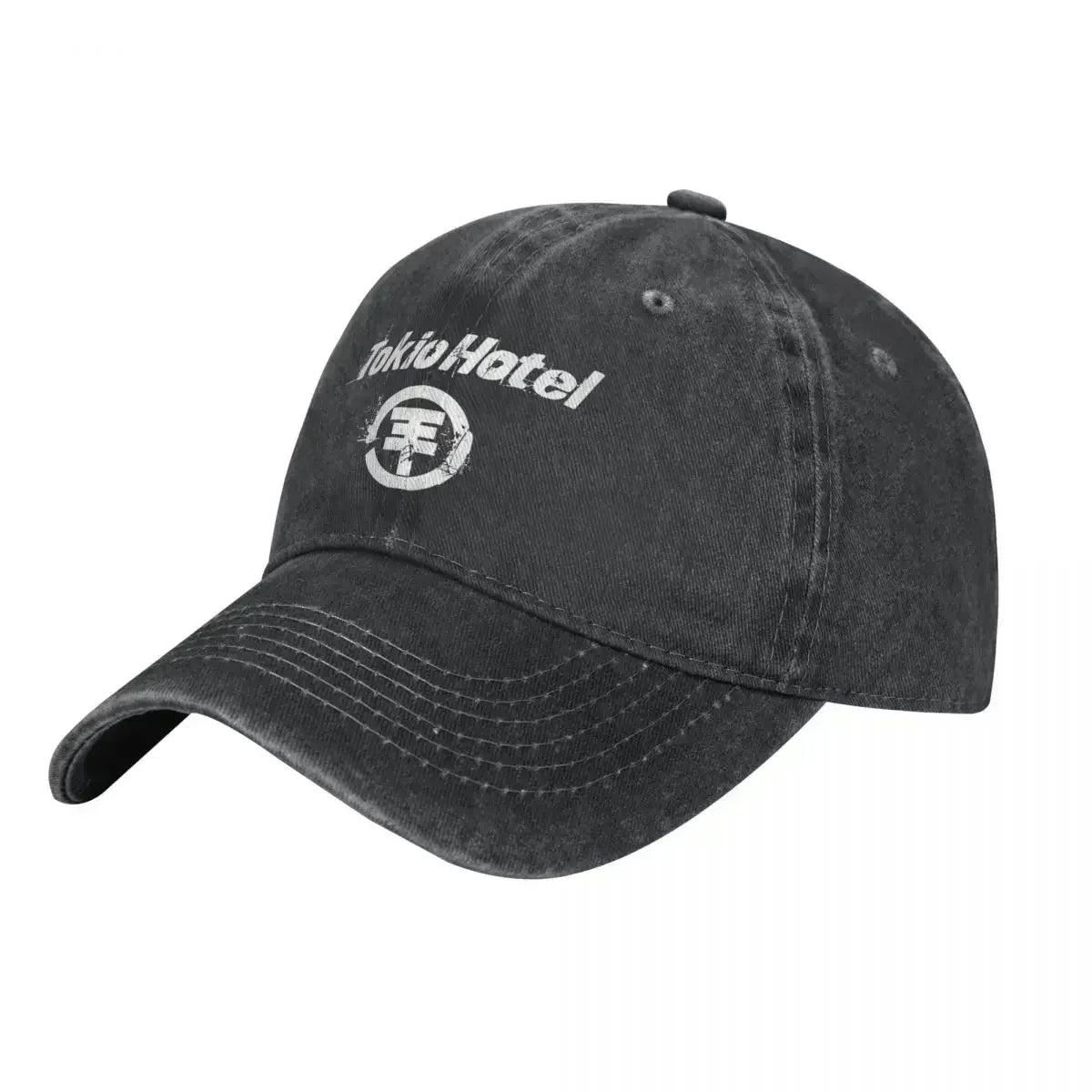 Tokio Hotel Distressed Washed Summer Baseball Cap