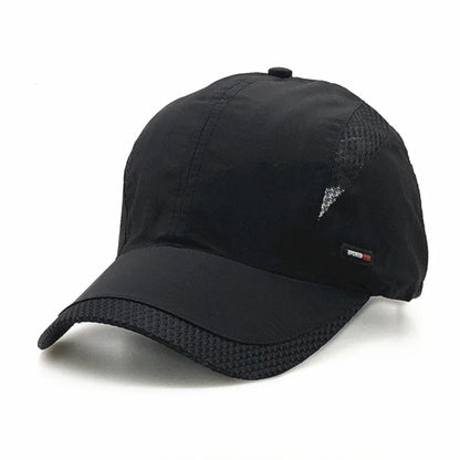 Breathable Quick Dry Running Visor Baseball Cap