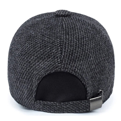 Winter Warm Earflap Hip Hop Baseball Cap