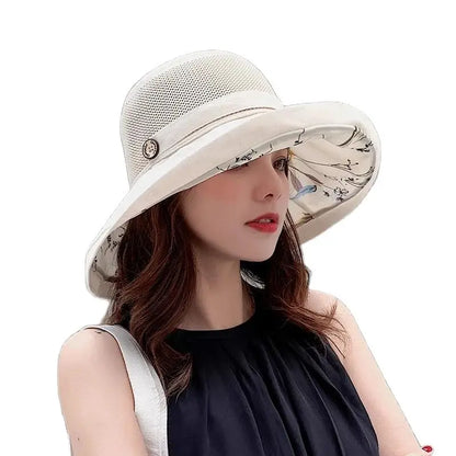 Women's Double-Sided Mesh Bucket Hat