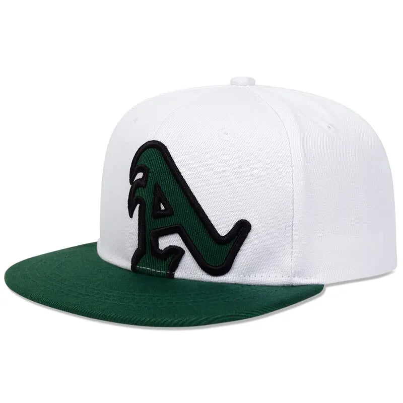 Unisex Large Sticker Letter A Hip-hop Hats