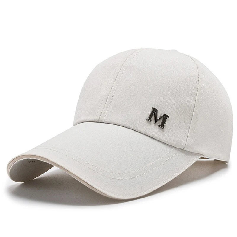 Long Brim Summer Cotton Baseball Cap