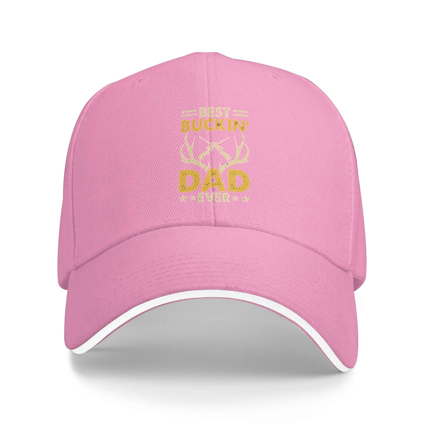 Funny Best Buckin Dad Ever Snapback Baseball Cap