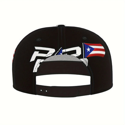 Puerto Rico Flag Adjustable Baseball Cap
