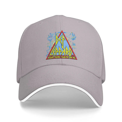 Def Leppard Sugar Logo Retro Trucker Baseball Cap