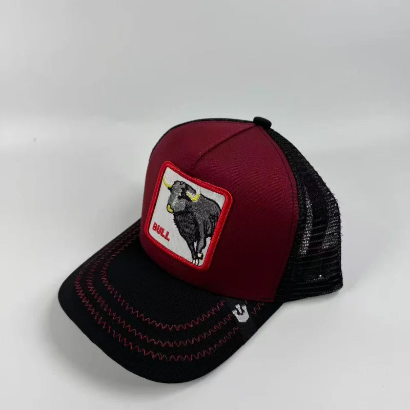 Big Buffalo Animal Patch Baseball Cap