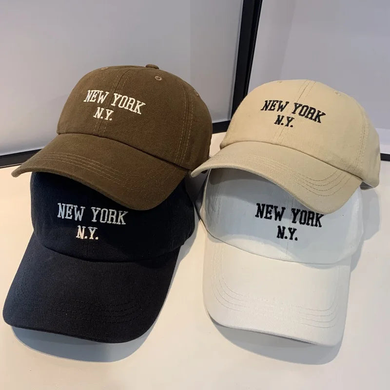 Casual Cotton Letter Baseball Cap