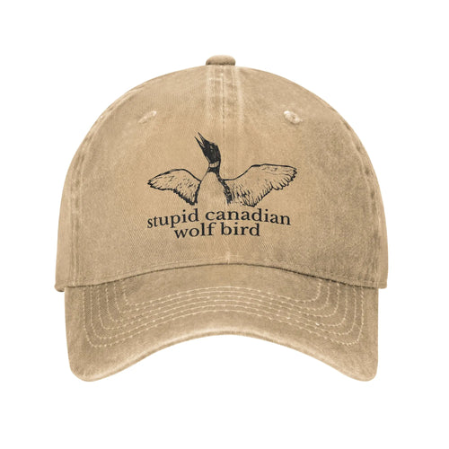 Funny Canadian Loon Rivalry Quote Baseball Cap