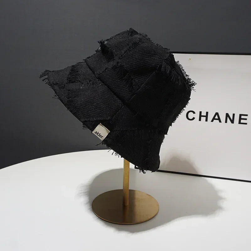 Kids Korean Designer Bucket Hat Sun Protection