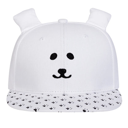 Little Bear Embroidery Outdoor Snapback Cap