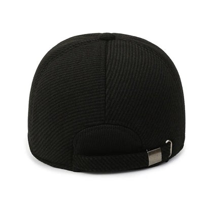 Autumn Winter Baseball Cap with Ear Flaps
