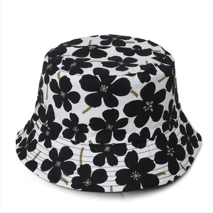 Cotton Print Four Seasons Bucket Hat