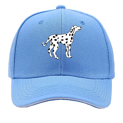 Cartoon Spotted Dog Printed Lightweight Sandwich Baseball Cap