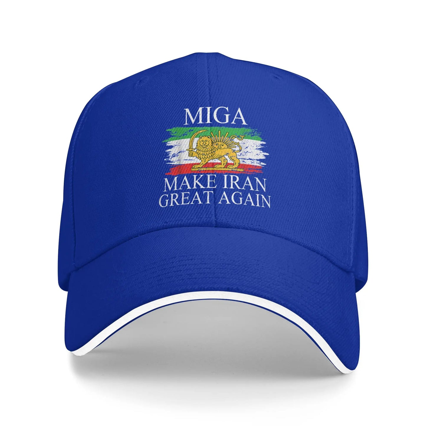 Make Iran Great Again Emblem Baseball Cap