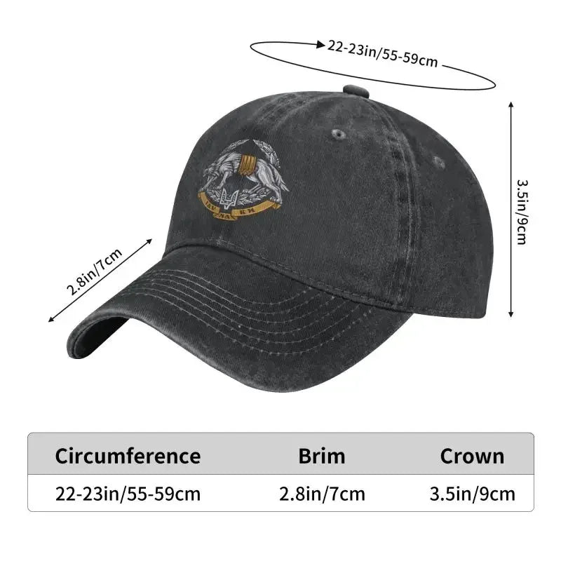 Ukraine Special Operations Forces Flag Baseball Cap