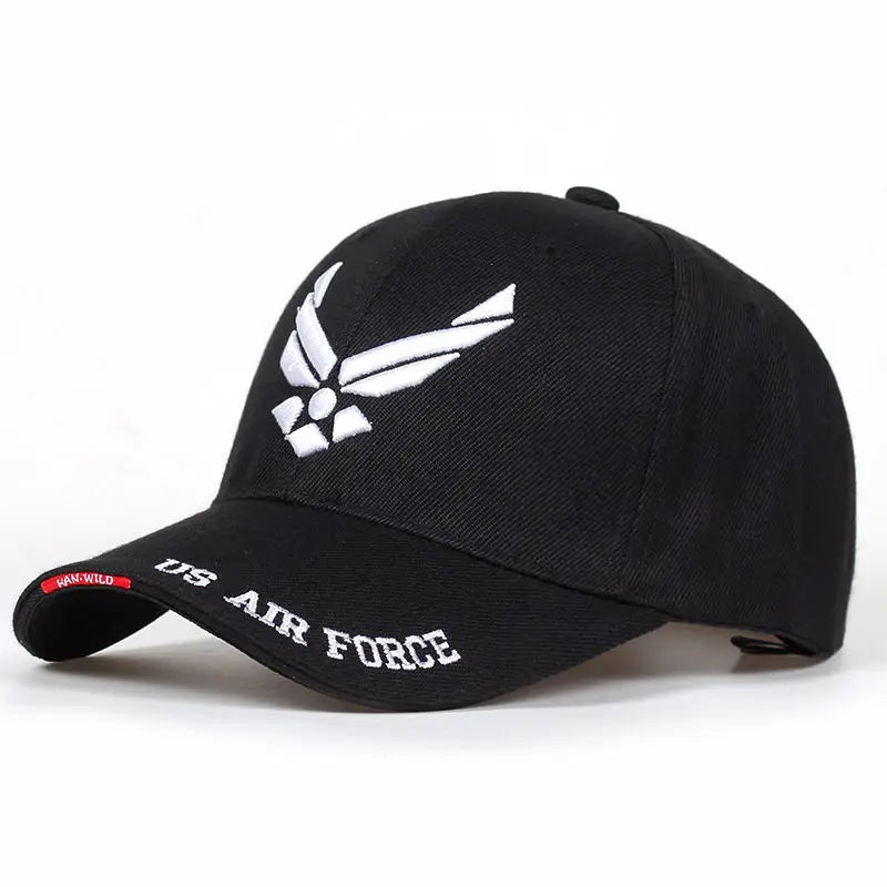 US Air Force V-Mark Embroidery Baseball Caps
