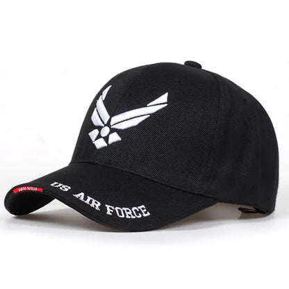 US Air Force V-Mark Embroidery Baseball Caps
