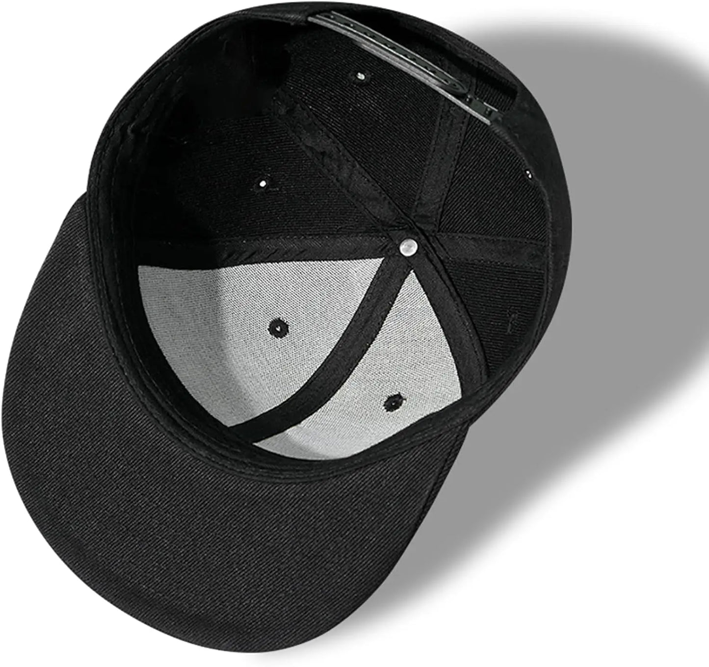 Motorcycle Funny Black Snapback Cap