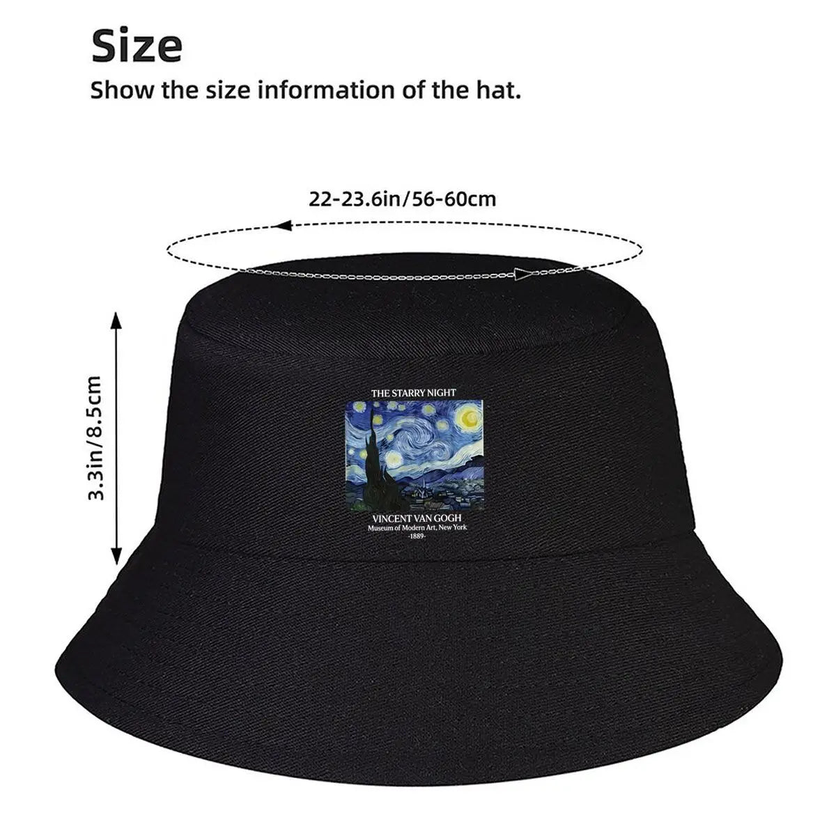 Galaxy Space Graphic Winter Bucket Hat