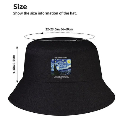 Galaxy Space Graphic Winter Bucket Hat