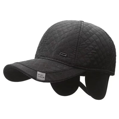 Velvet Ear Flap Duckbill Cap