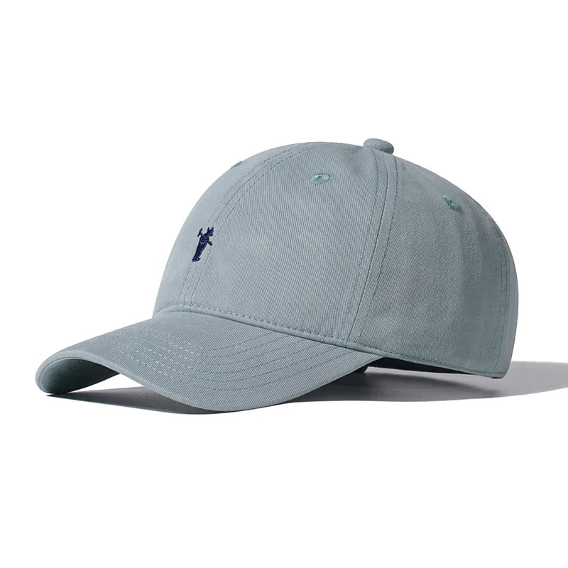 Unisex Simple Farmer Embroidery Cotton Baseball Cap