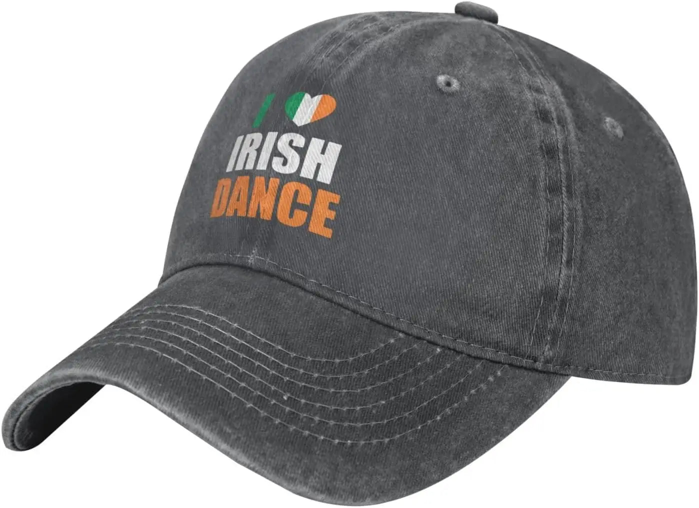 I Love Irish Dance Vintage Washed Baseball Cap