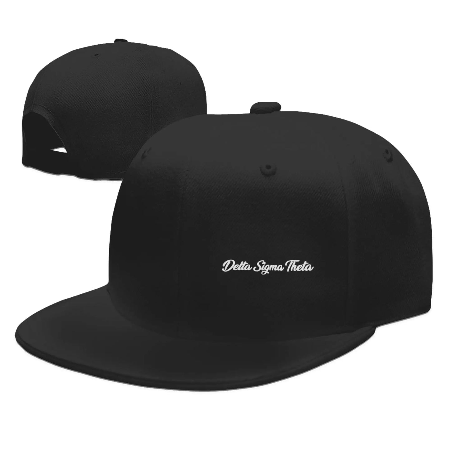 Delta Sigma Theta Outdoor Trucker Snapback Cap