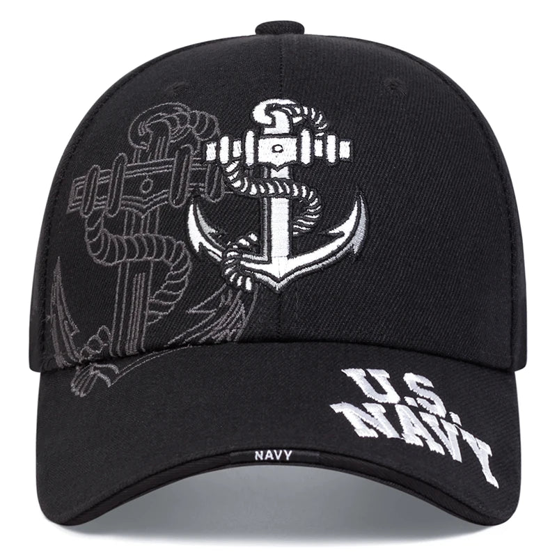 Unisex Anchor Embroidery Baseball Caps