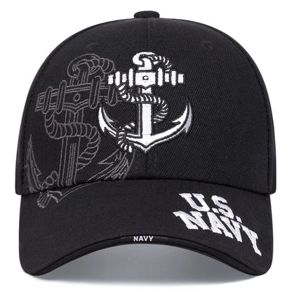 Unisex Anchor Embroidery Baseball Caps