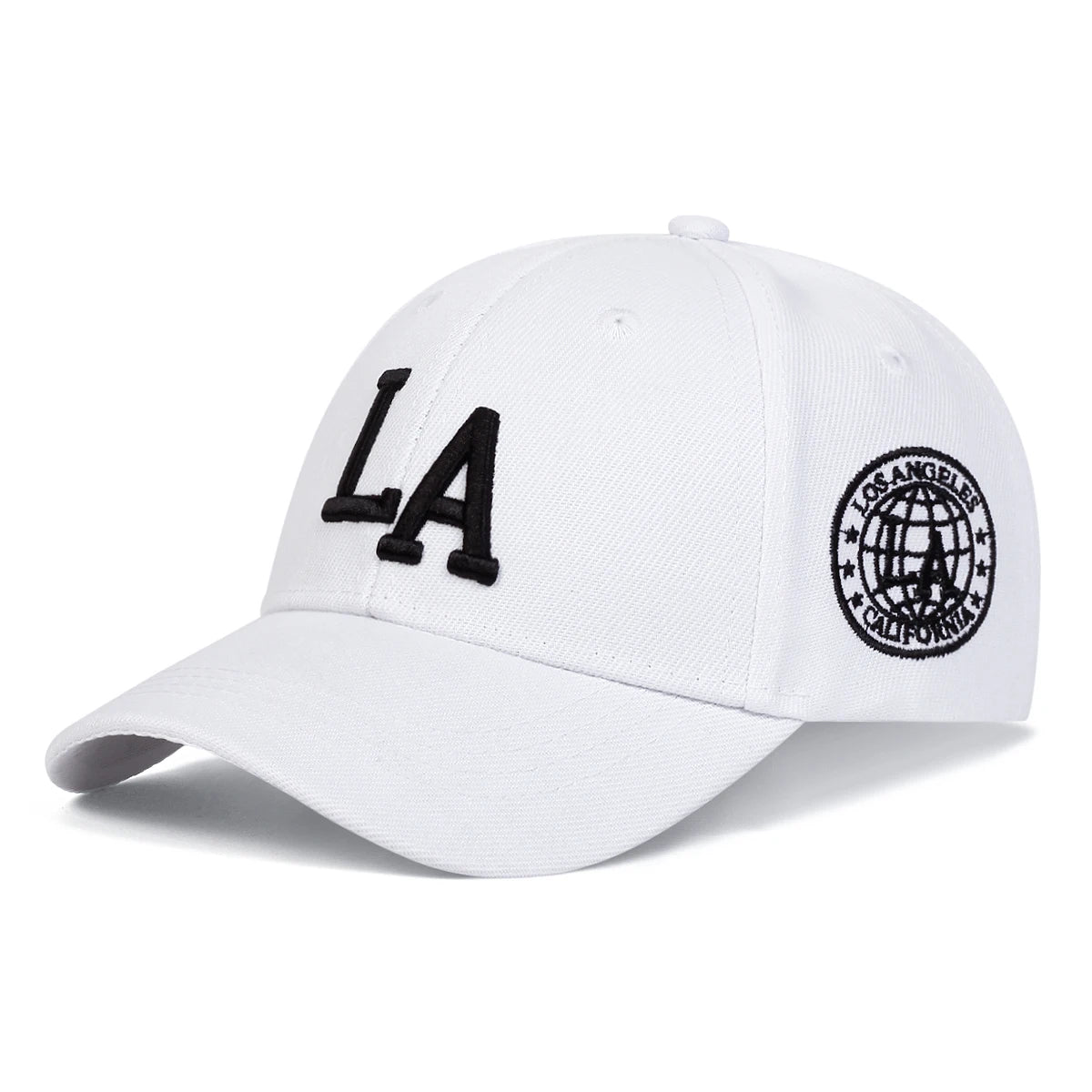 Children LA Letter Embroidery Baseball Caps