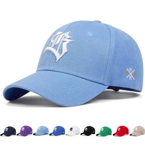 Unisex B Letter Embroidery Baseball Cap