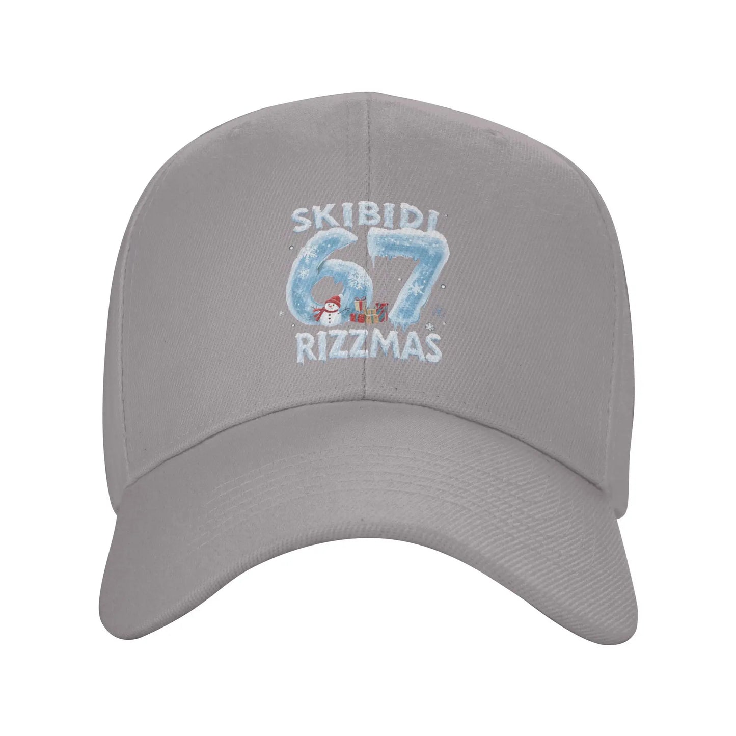 Skibidi Rizzmas Funny Meme Street Style Baseball Cap
