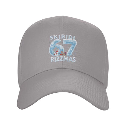 Skibidi Rizzmas Funny Meme Street Style Baseball Cap