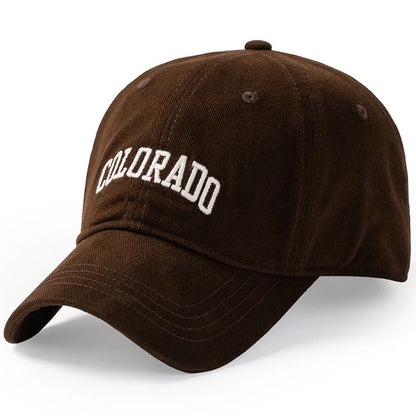 Plus Size Soft Cotton Snapback Cap For Summer Sun Protection