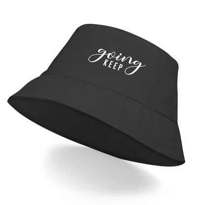 Keep Going Print Bucket Hat