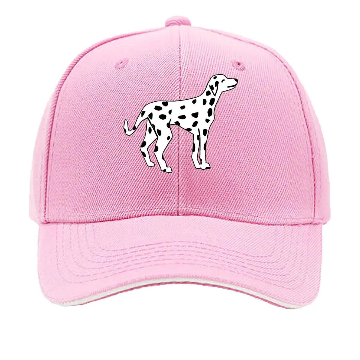 Cartoon Spotted Dog Printed Lightweight Sandwich Baseball Cap