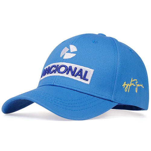Ayrton Senna Embroidered Baseball Cap