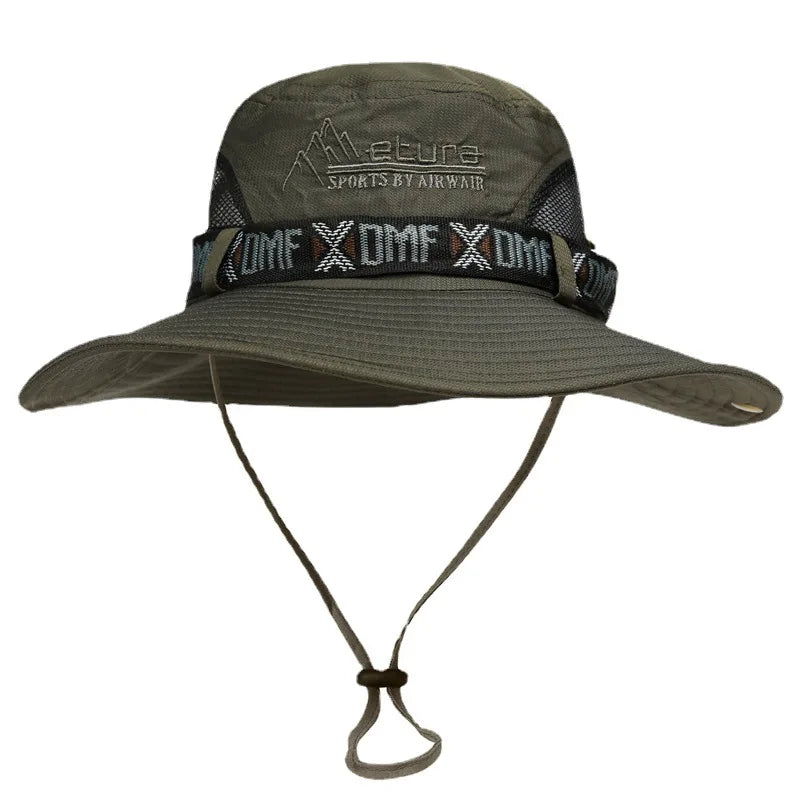 UV Protection Wide Brim Summer Bucket Hat