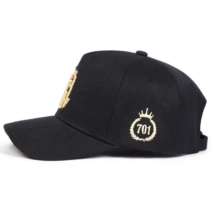 Unisex Crown Letter 6 Embroidery Baseball Caps