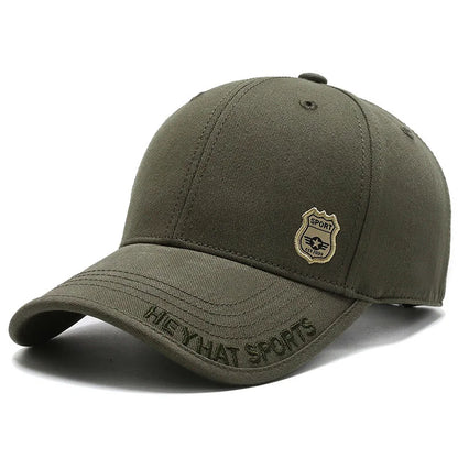 Big Size Curved Peak Baseball Cap