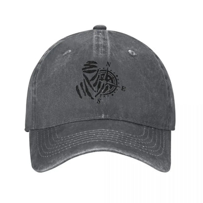 Dakares Off Road Racing Distressed Baseball Cap