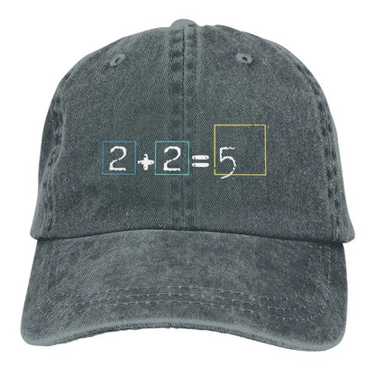 Radiohead 2 Plus 2 Equals 5 Baseball Cap